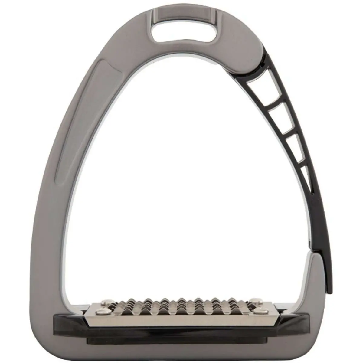Acavallo Stijgbeugels Arena Alupro Titanium/Zwart 1