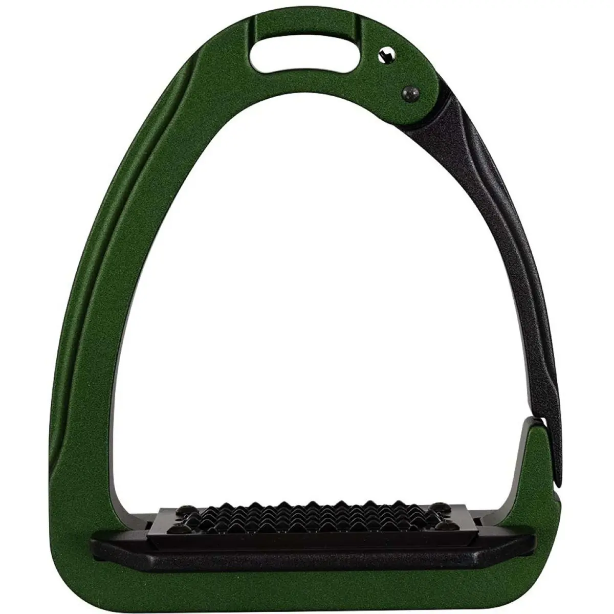 Acavallo Stijgbeugels Arena Alu Plus 2.0 Hunter Groen/Zwart 1