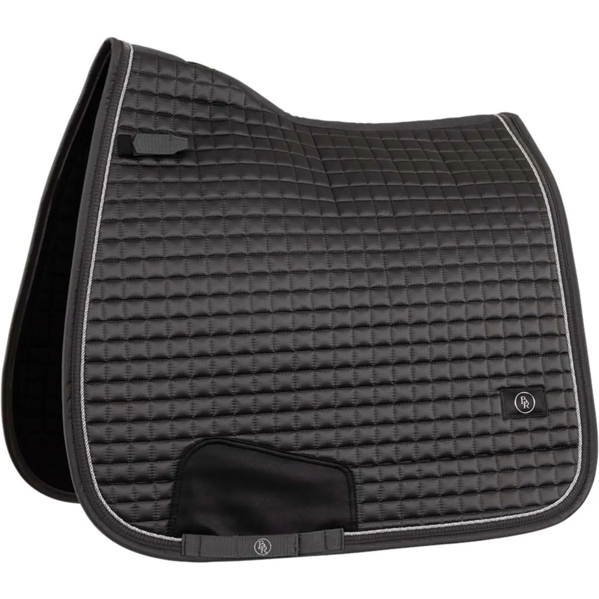 Br Zadeldekje Dressuur Capri Mat Satijn Forged Iron 1