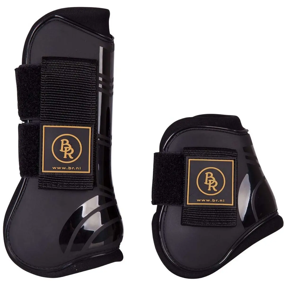Br Pees- & Strijklappen Set Pro Tech Pu Neopreen Zwart 1