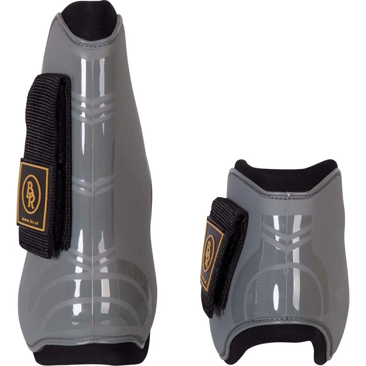 Br Pees- & Strijklappen Set Pro Tech Pu Neopreen Grijs 2