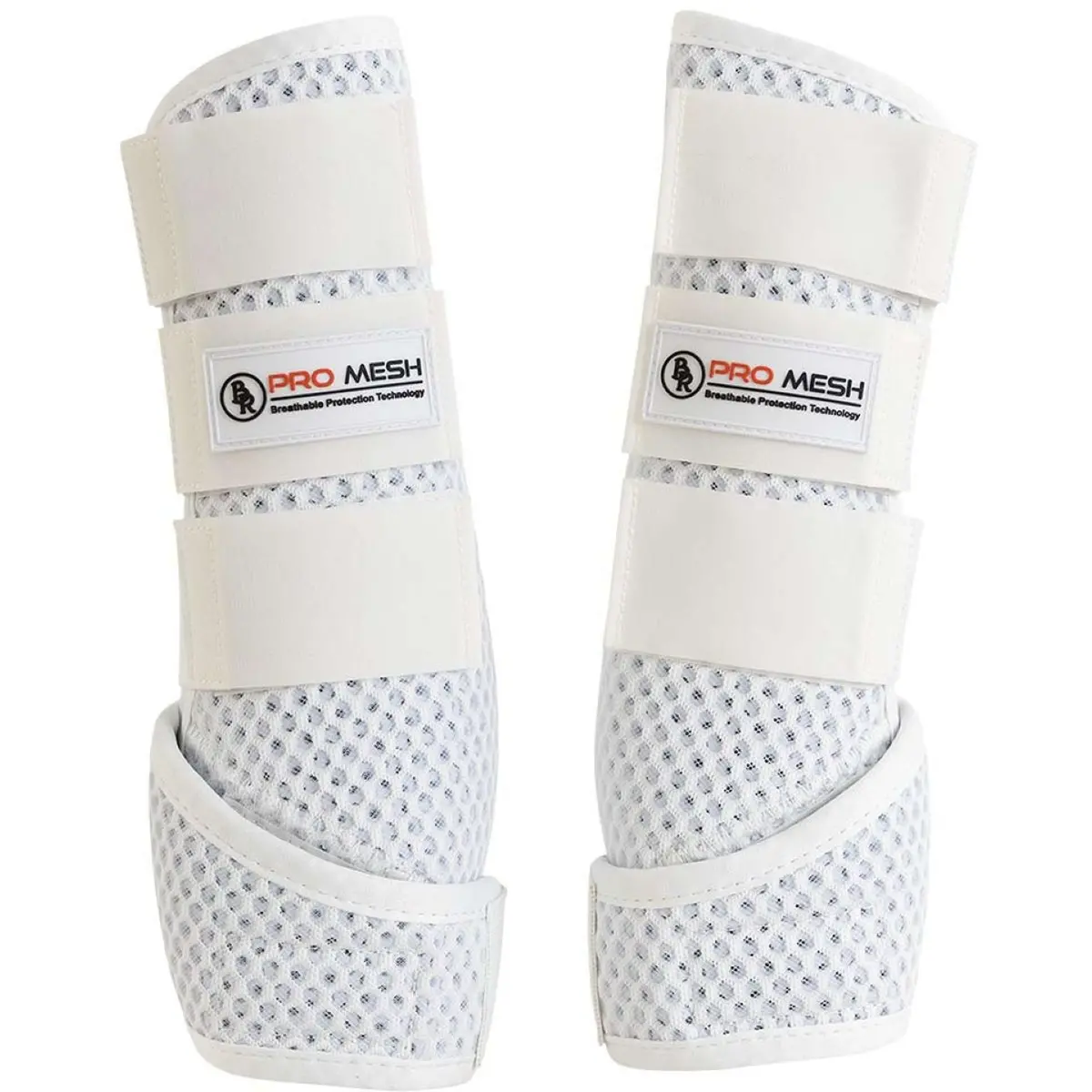 Br Beenbeschermers Pro Mesh Flex Snow White 1