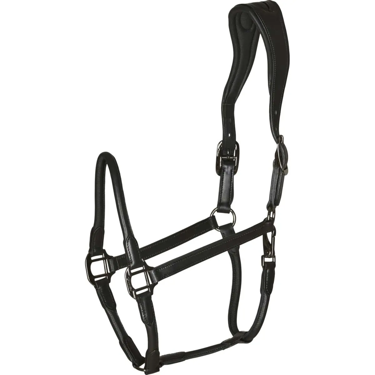 Catago Leren Halster Zwart 1