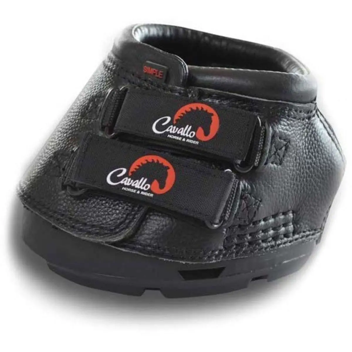 F.R.A. Cavallo Horse & Rider Hoefschoenen Simple Slim Zwart 1