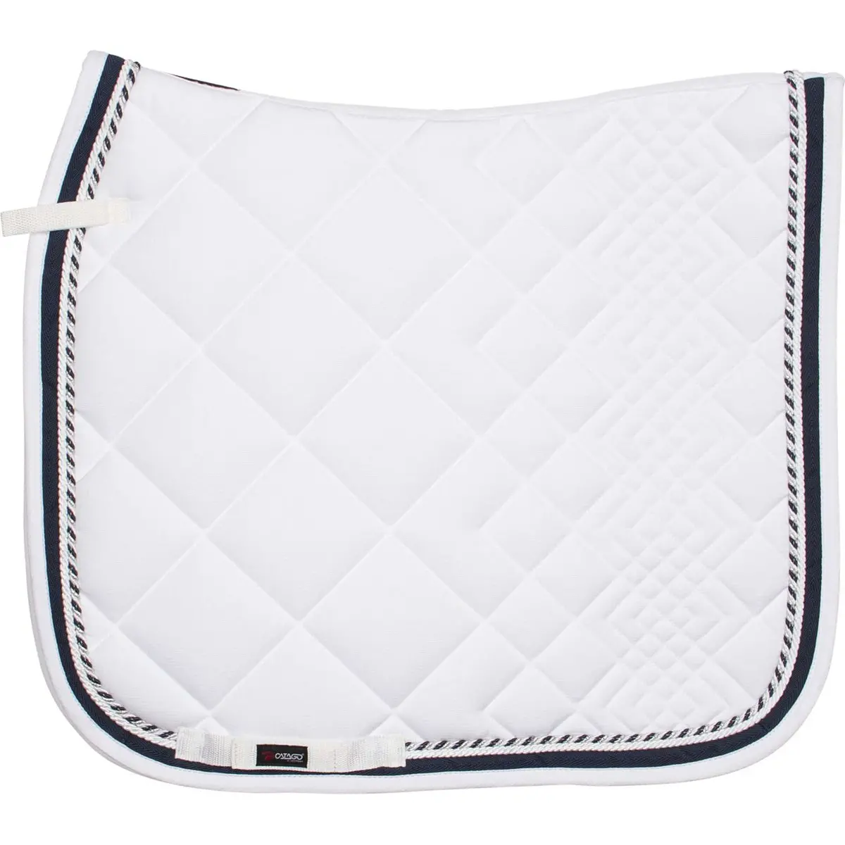 Catago Zadeldekje Diamond Dressuur Wit/Navy 1