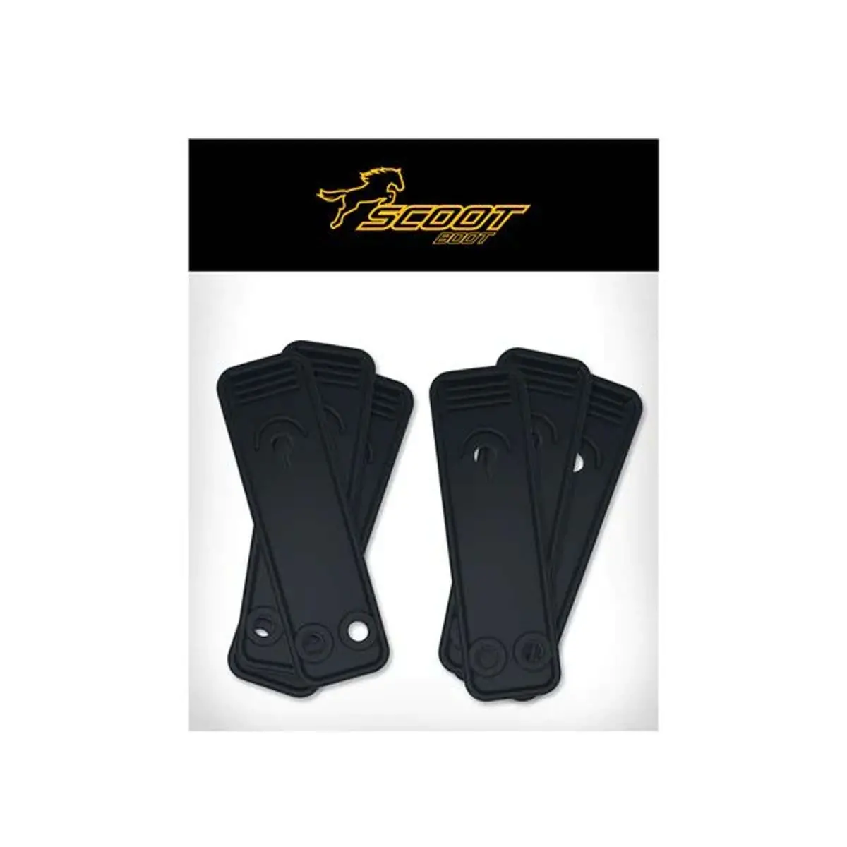 Scoot Boot Front Strap Zwart 1