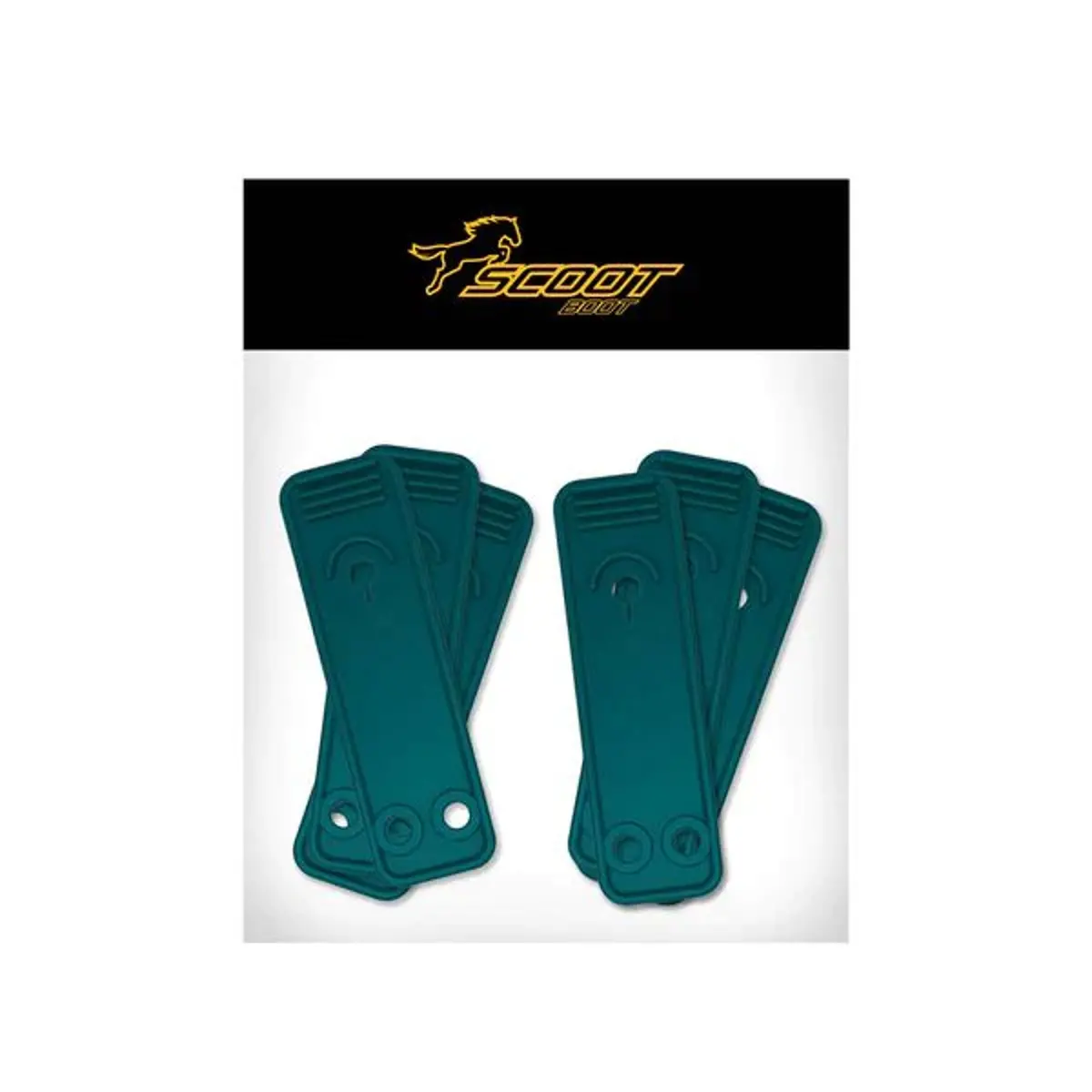 Scoot Boot Front Strap Emerald 1
