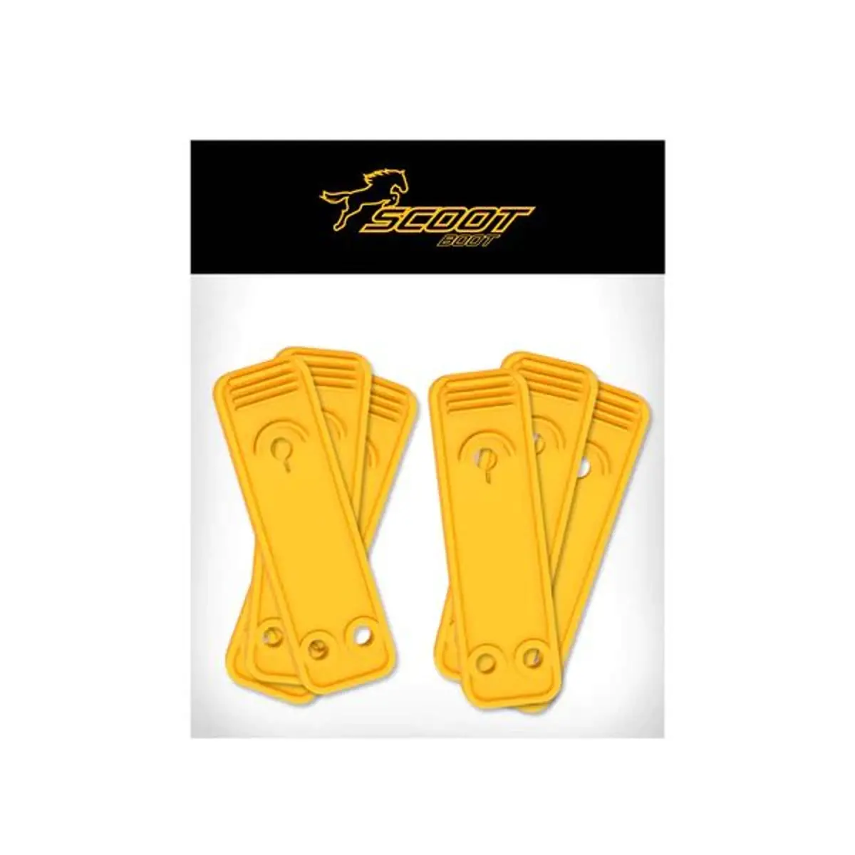 Scoot Boot Front Strap Marigold 1