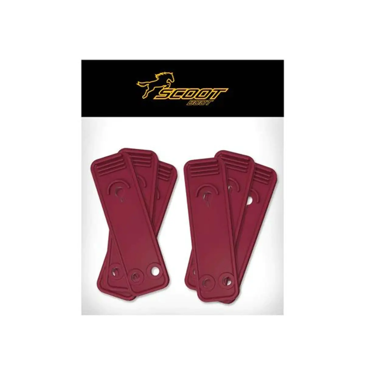 Scoot Boot Front Strap Mulberry 1