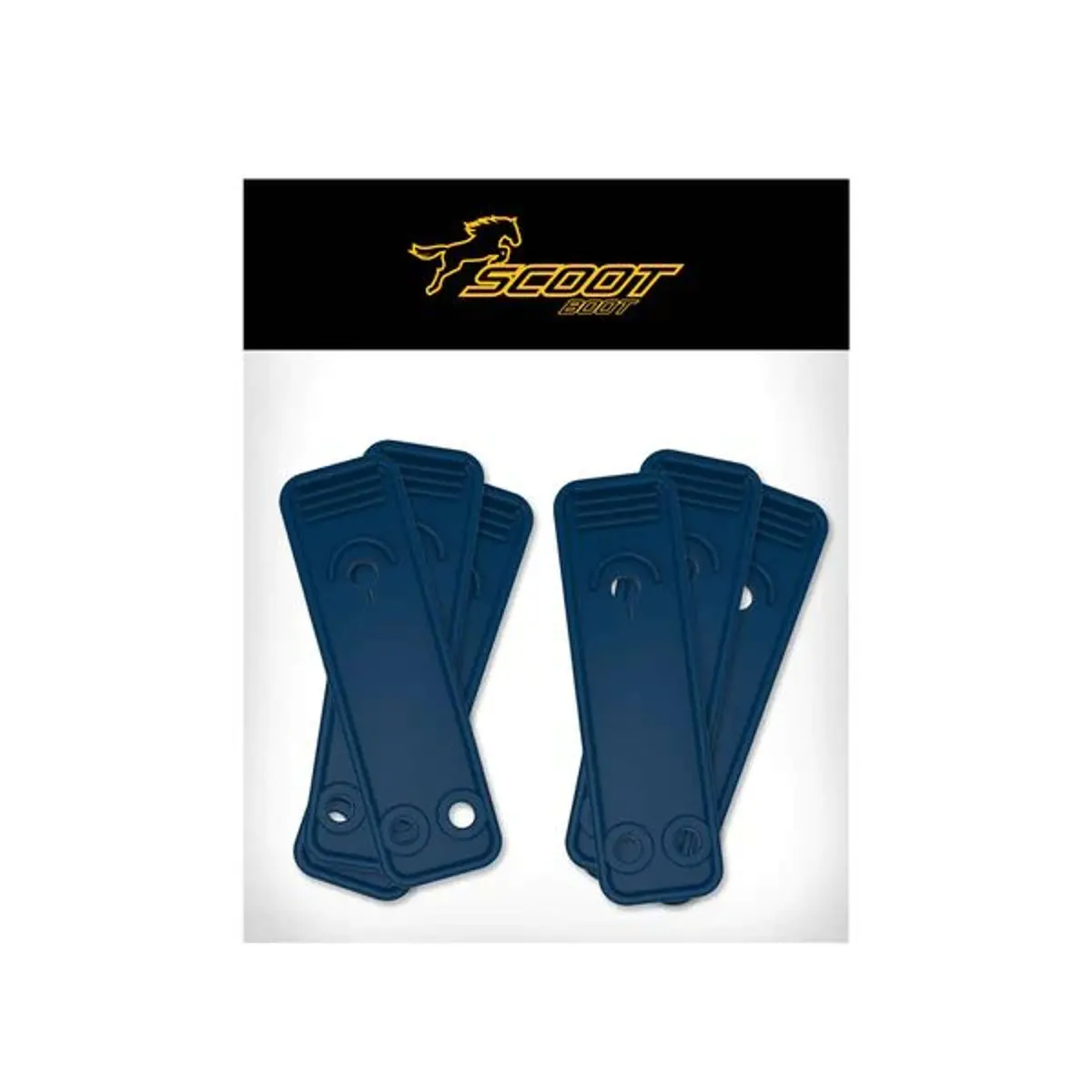 Scoot Boot Front Strap Navy 1