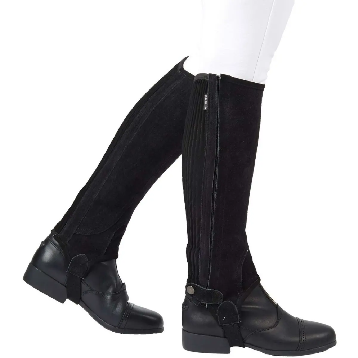 Dublin Chaps Suede Zwart 1