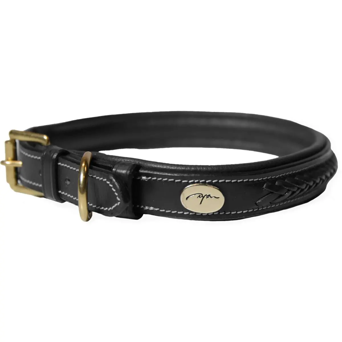 Dyon Halsband Gevlochten Zwart 1