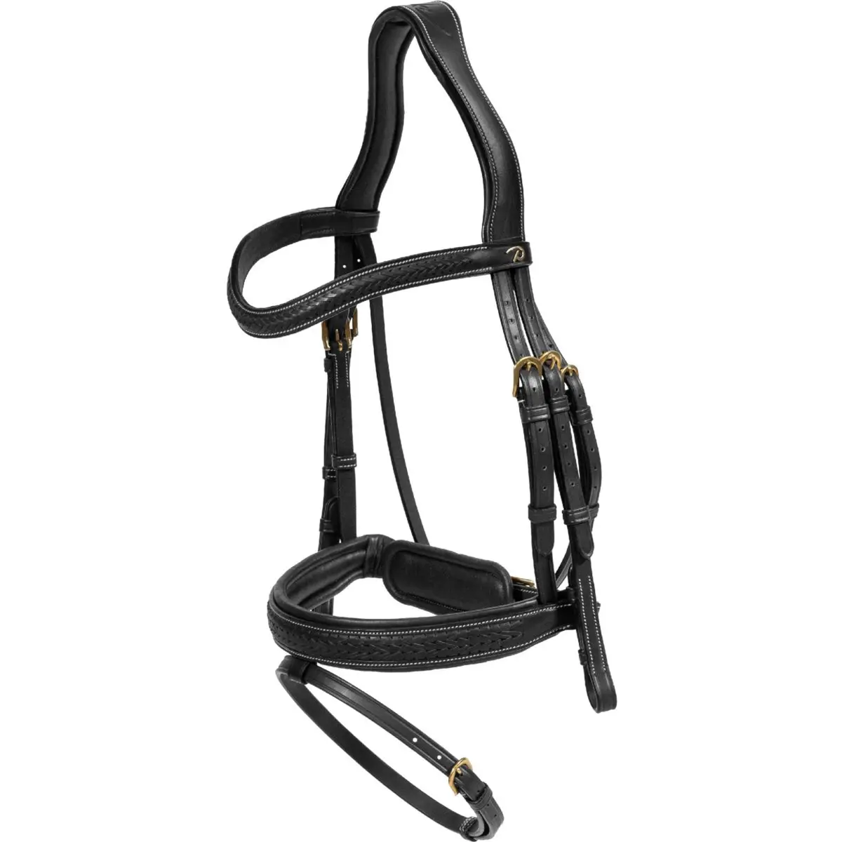 Dyon Hoofdstel Pull-Back Gewoven Zwart 1