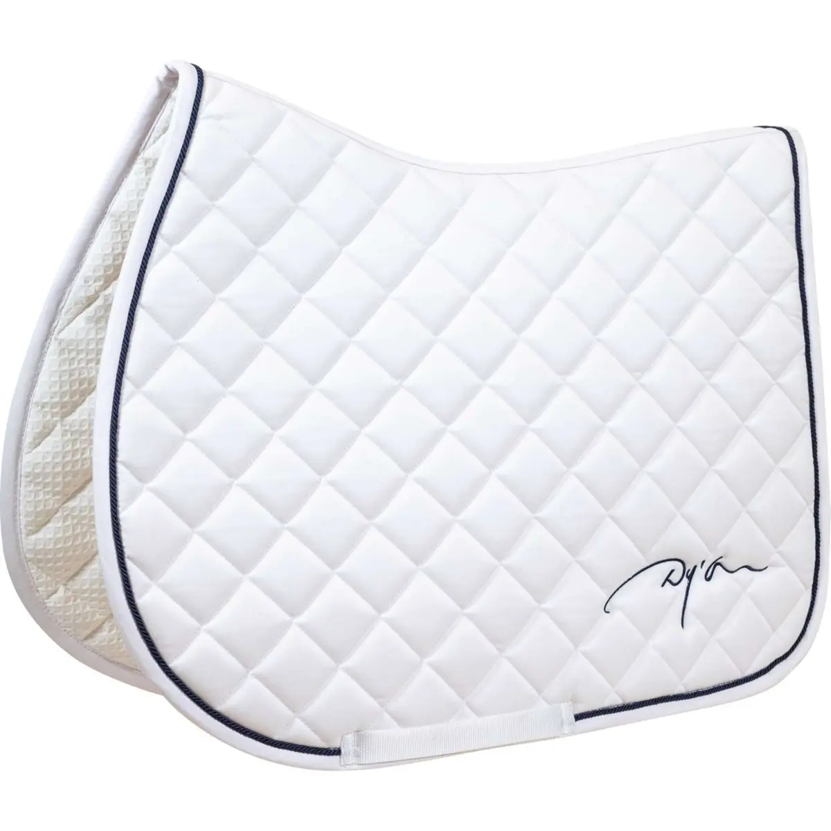 Dyon Zadeldekje Diamond Springen Wit 1