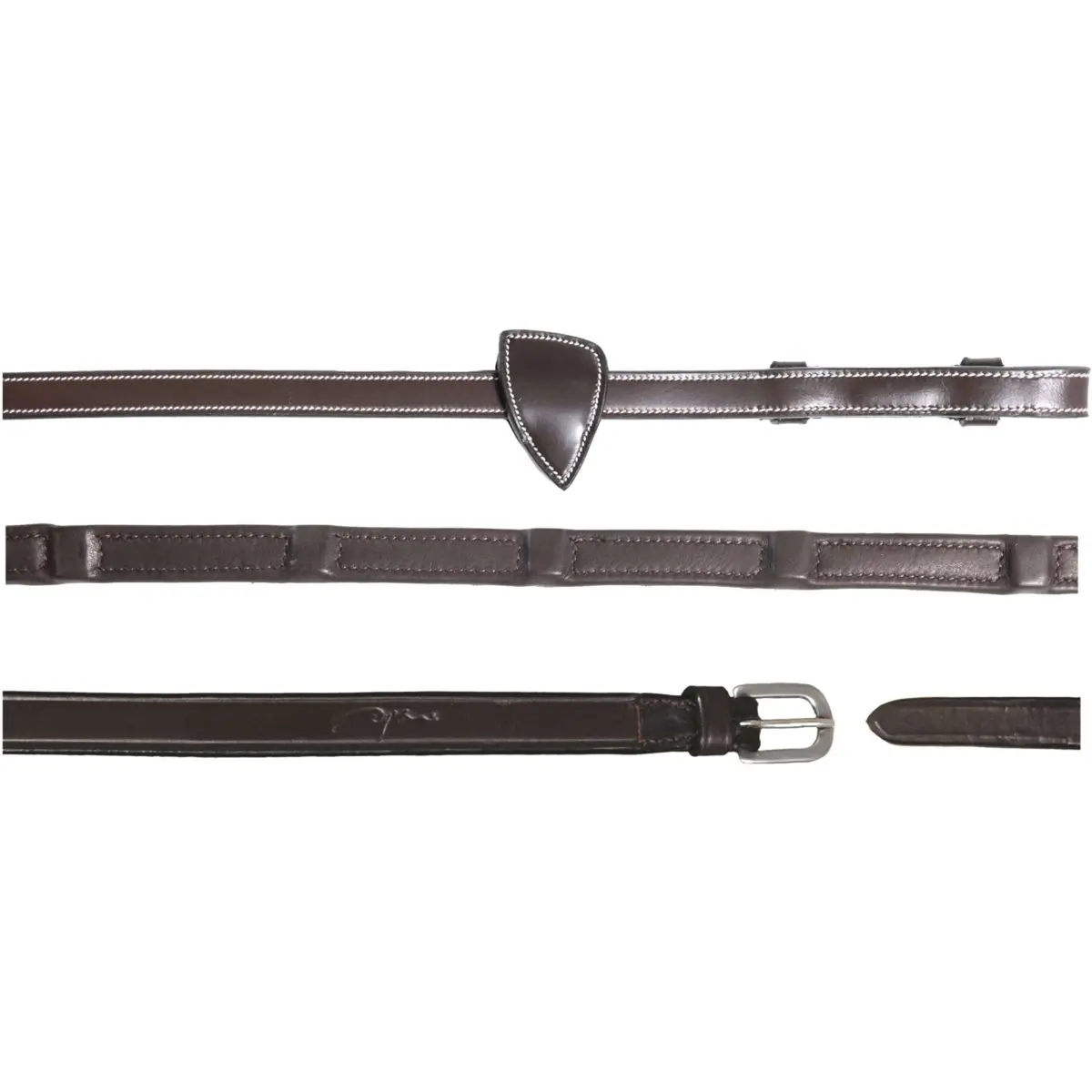 Dyon Teugels 1/2 8 Stops Soft Leer Bruin 1