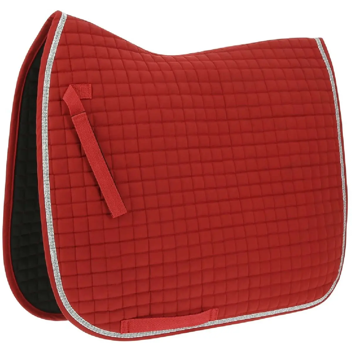 Riding World Zadeldekje Girly Dressuur Rood 1