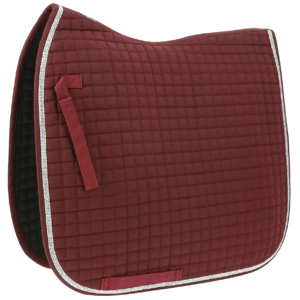 Riding World Zadeldekje Girly Dressuur Bordeaux 1