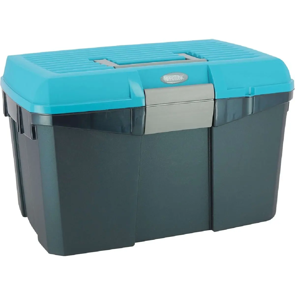 Hippotonic Poetskoffer Navy/Turquoise 1