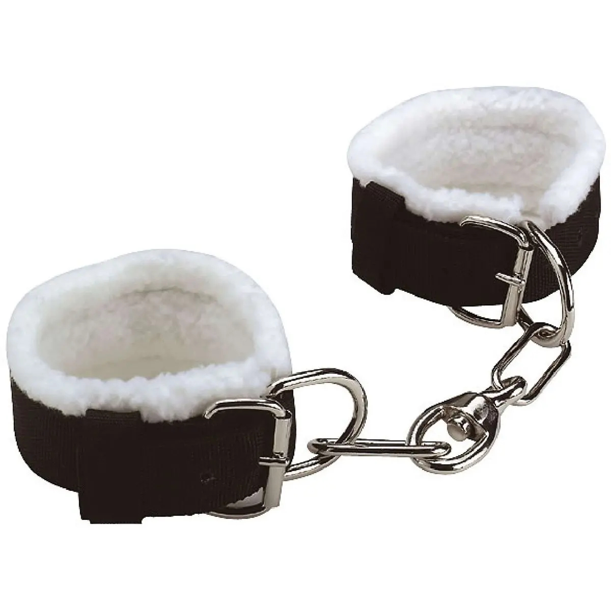 Norton Kluisters Nylon Met Schapenvacht Gevoerd Zwart 1