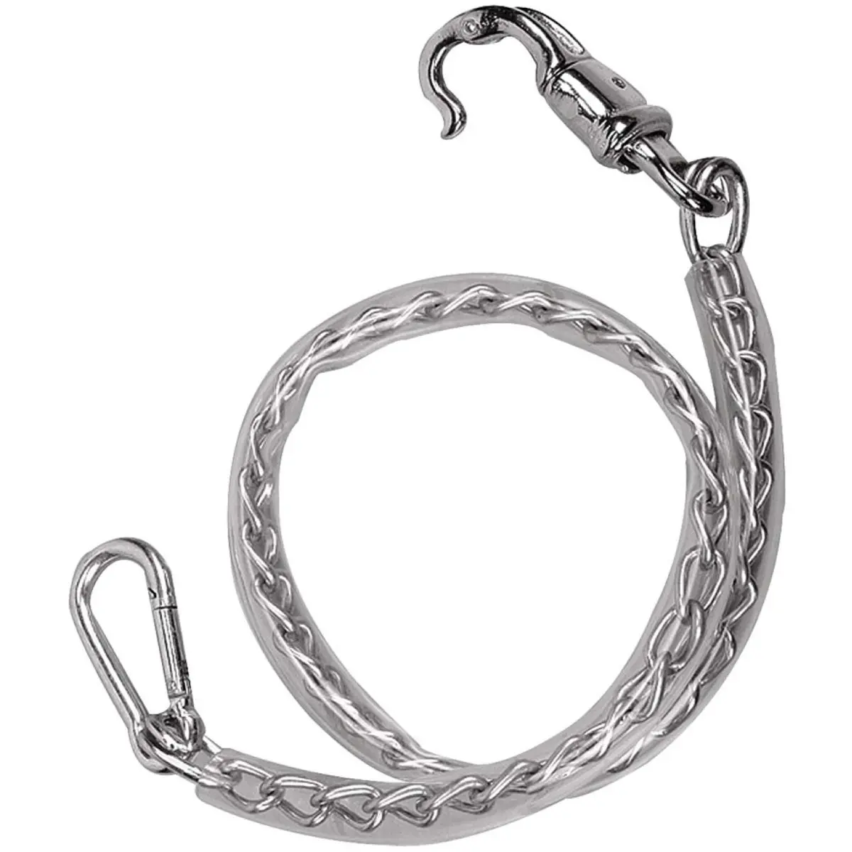 Norton Halsterketting Bekleed Met Doorzichtig Plastic 1