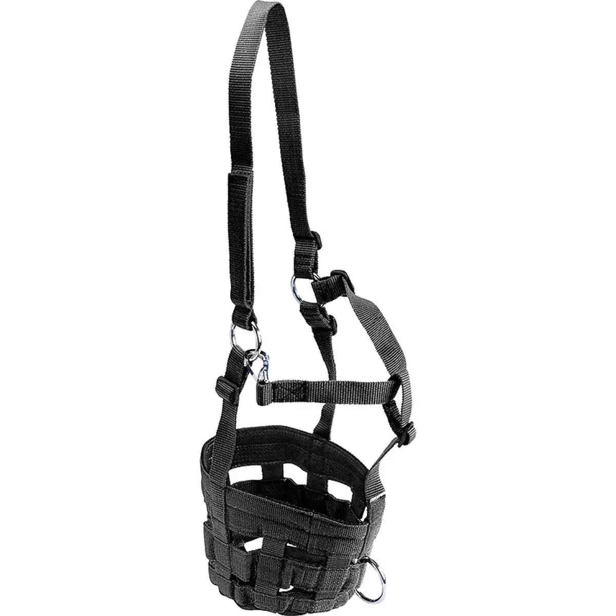 Hippotonic Graasmasker Nylon Zwart 1