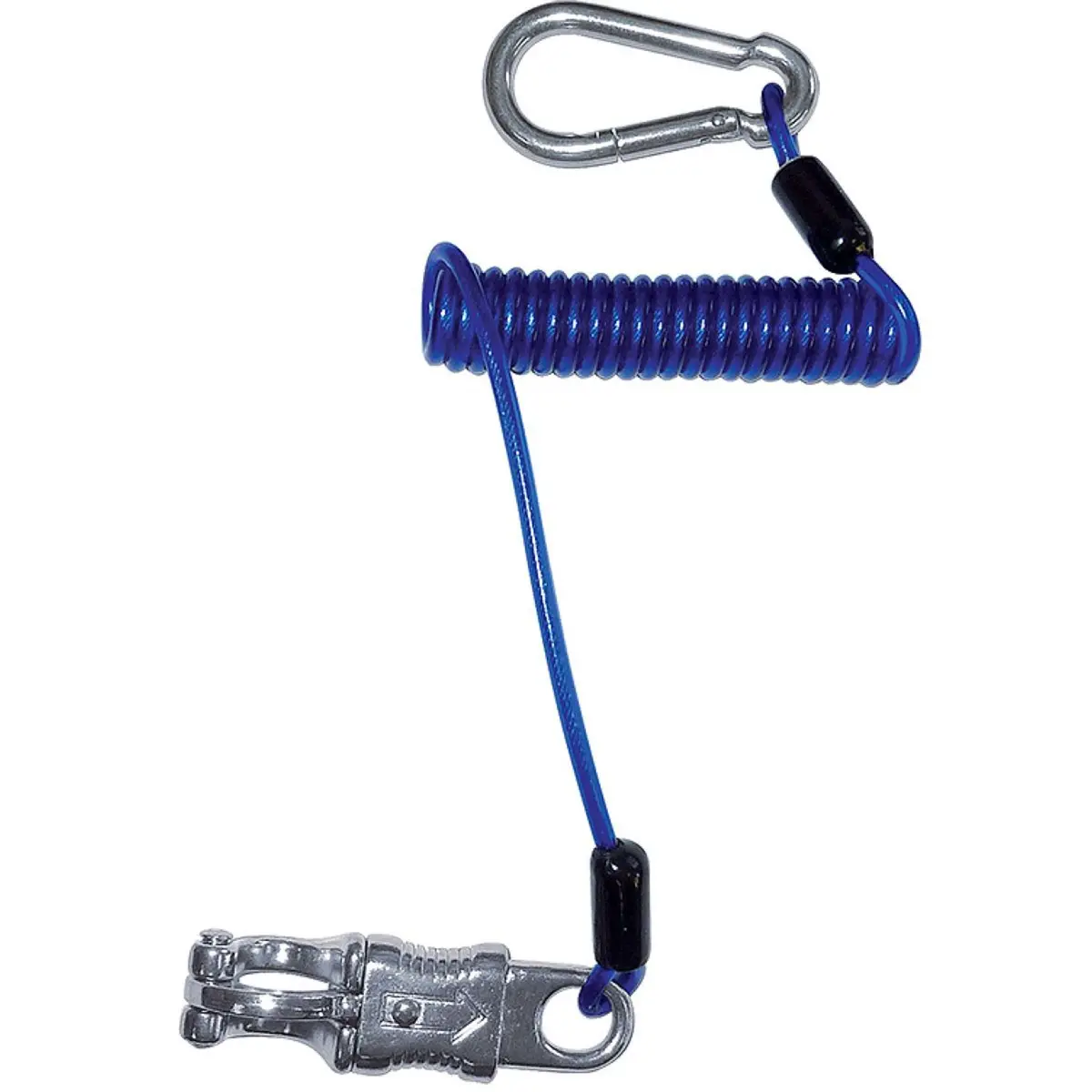 Norton Anti Terugtrek Touw Met Veer Blauw 1