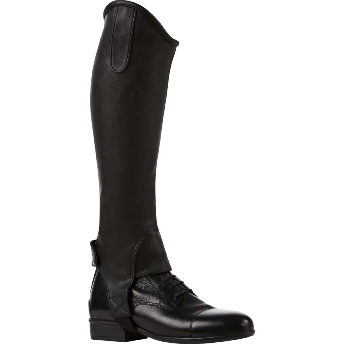 Norton Minichaps Stretch Grain Zwart 1