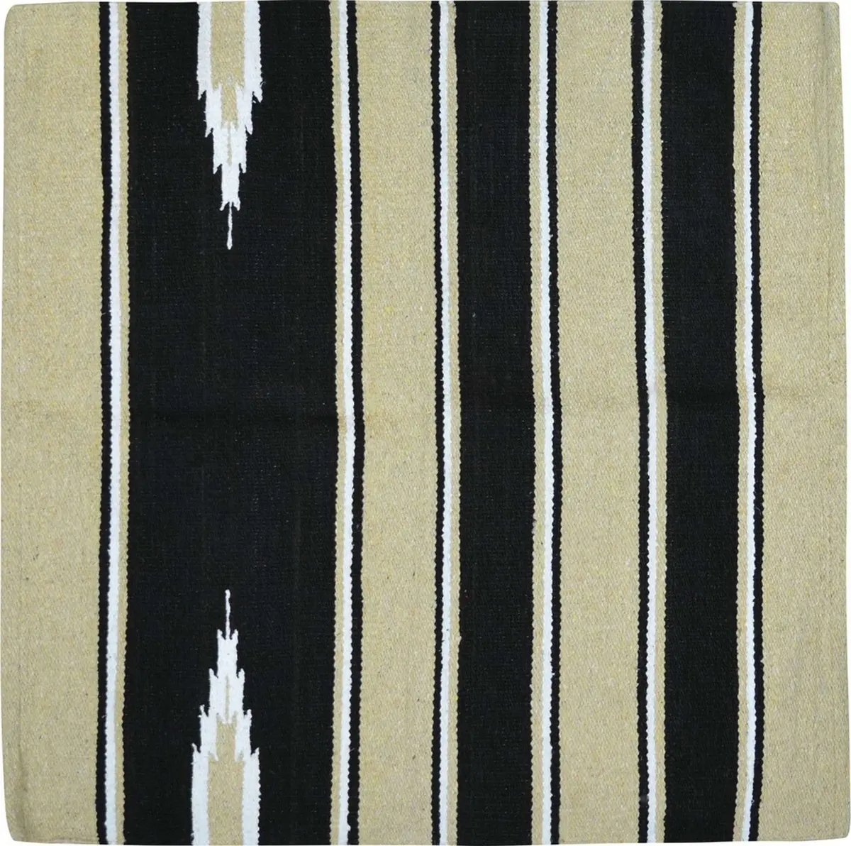 Randol's Navajo Show Blanket Katoen Beige/Zwart/Wit 1