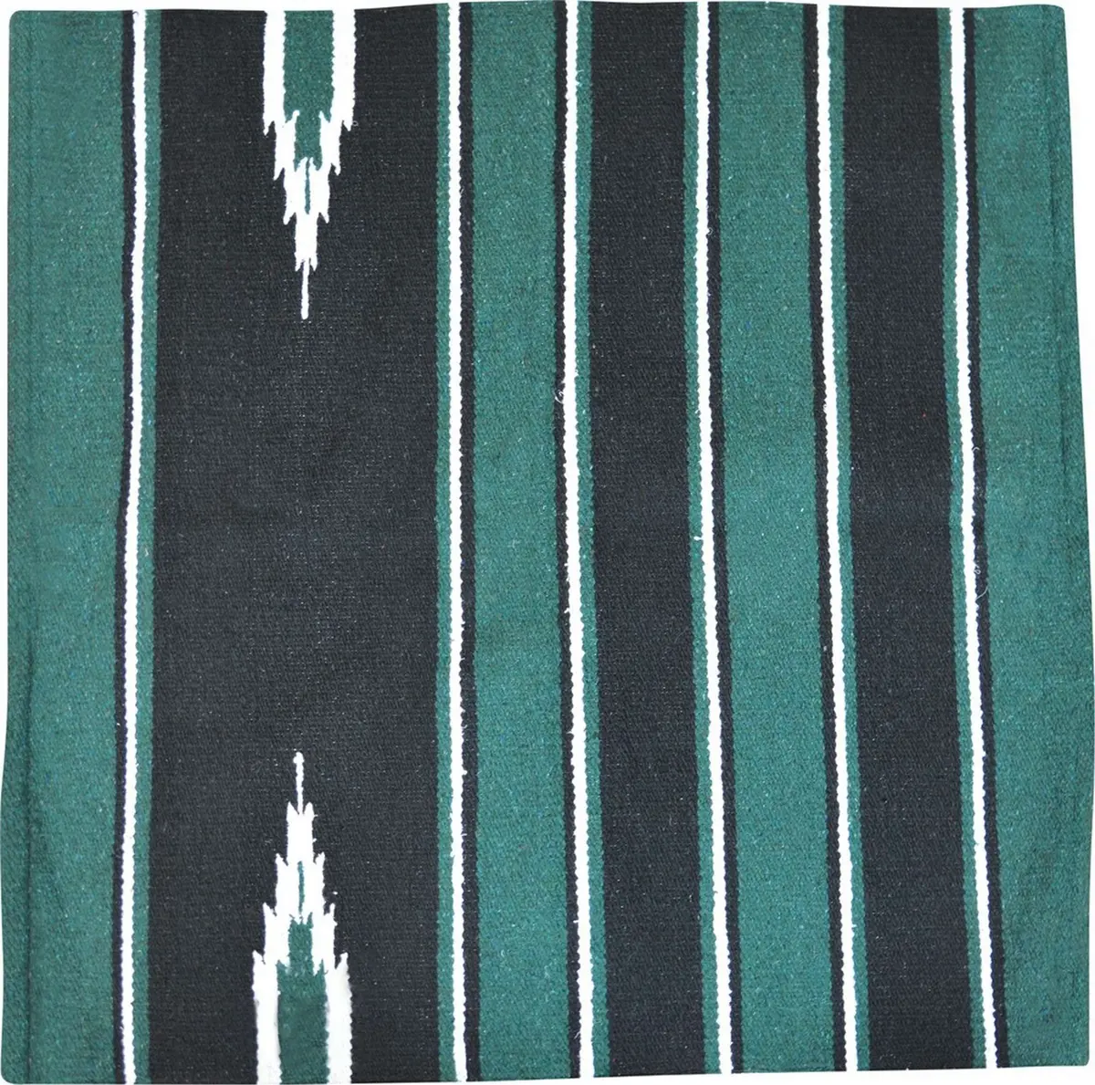 Randol's Navajo Show Blanket Katoen Groen/Zwart/Wit 1