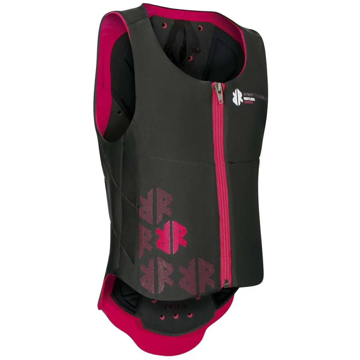 Komperdell Rugprotector Junior Zwart/Fuchsia 1