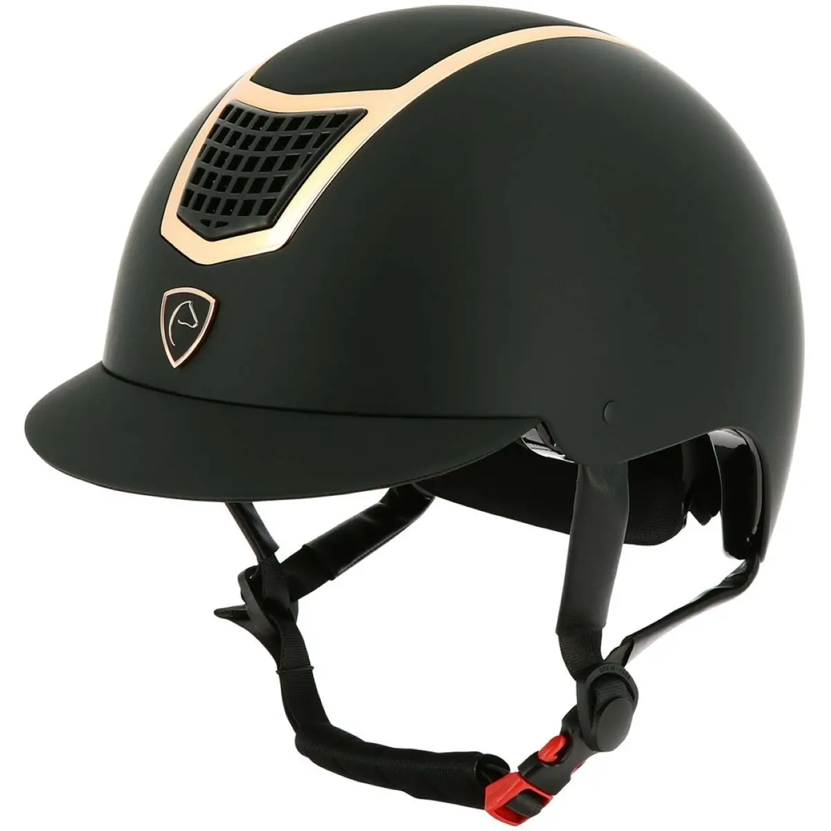 Equithème Cap Airy Roségoud/Zwart 1