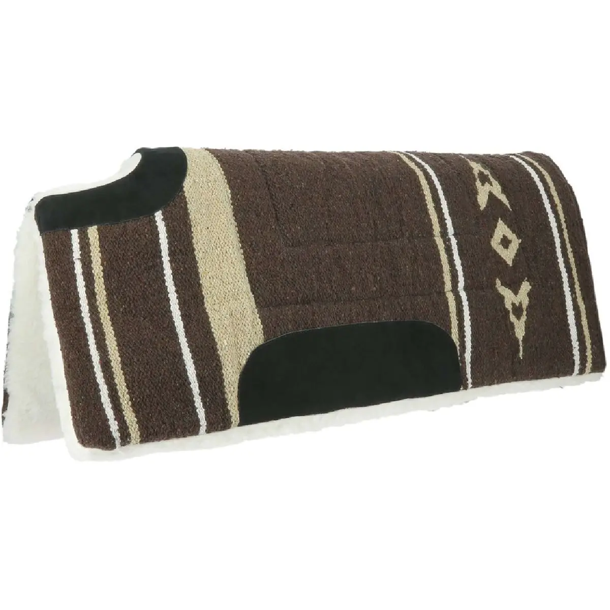 Westride Zadelpad Navajo Met Schoftuitsparing Bruin 1