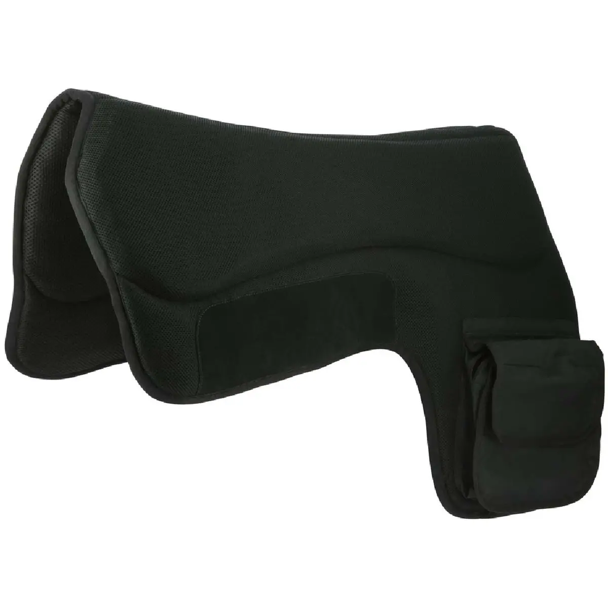 Westride Westernpad Met Tassen Zwart 1