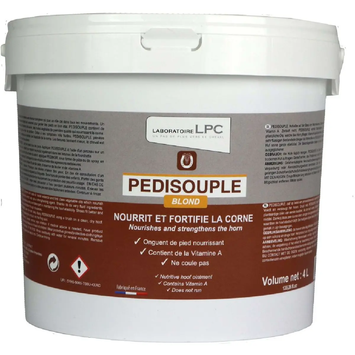 Lpc Hoefolie Pedisouple Blond 1