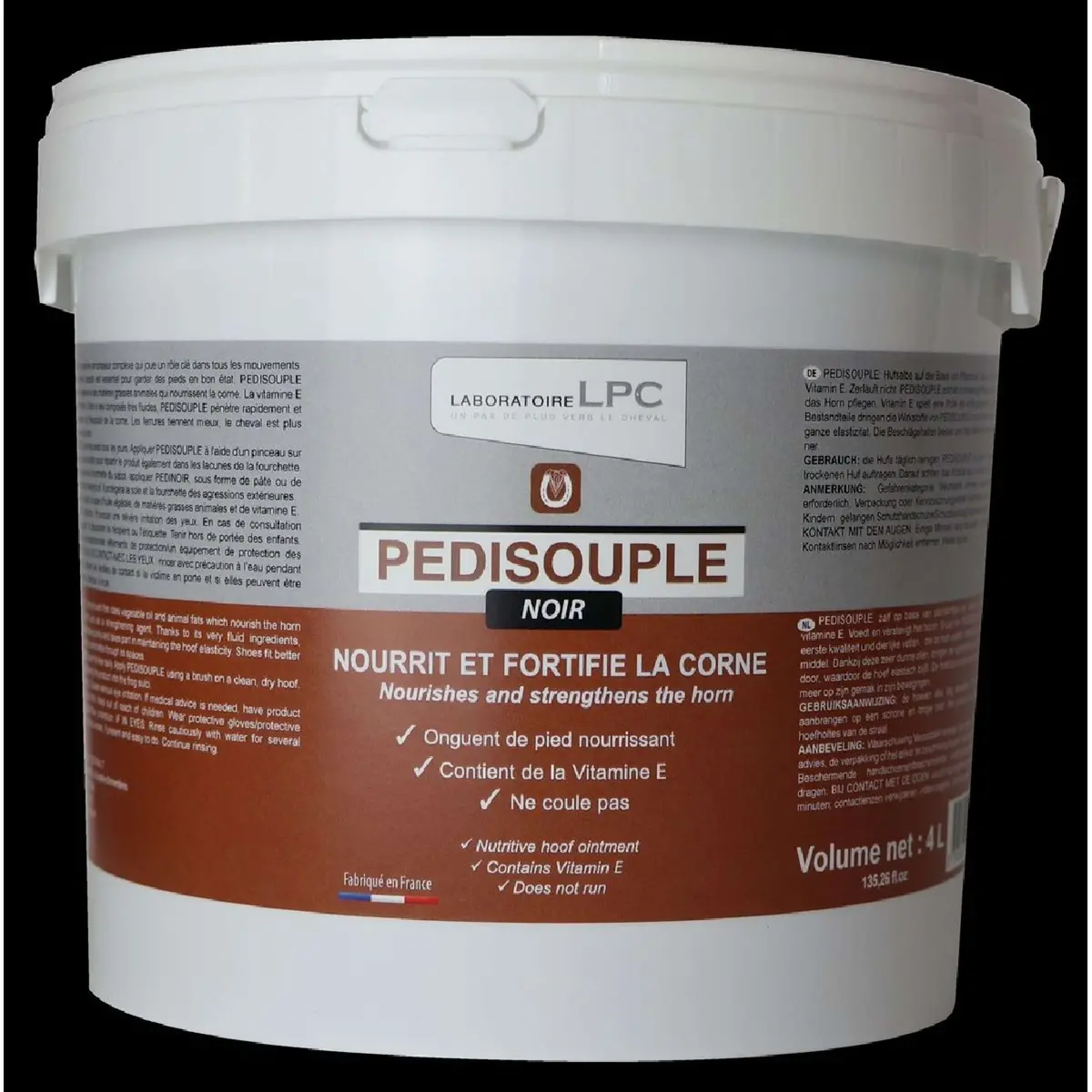 Lpc Hoefolie Pedisouple Zwart 1