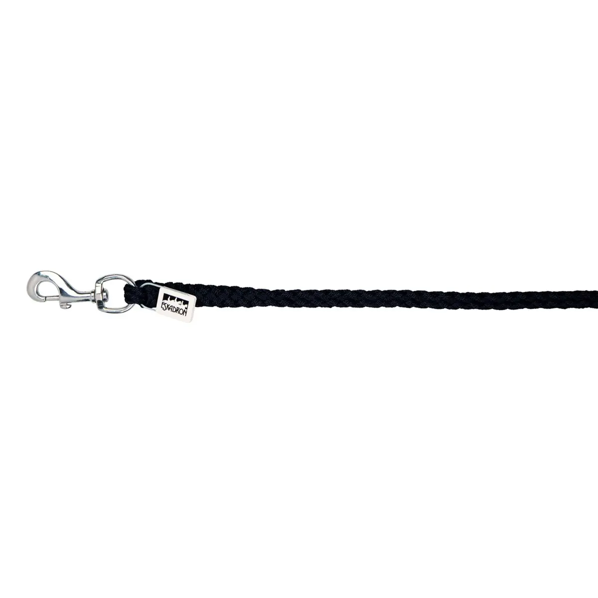 Eskadron Halstertouw Classic Nikkel Musketon Zwart 1