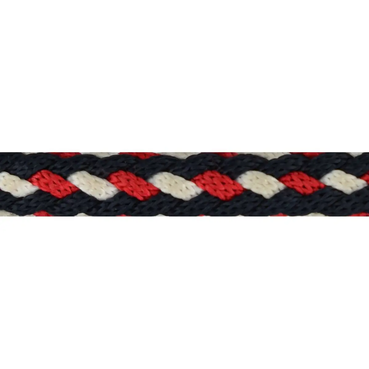 Norton Halstertouw Driekleurig Navy/Rood/Wit 1