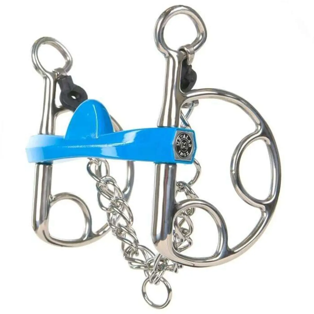 Metalab Kimblewick Flexi Straight Maanvormig Tussenstuk Blauw 1