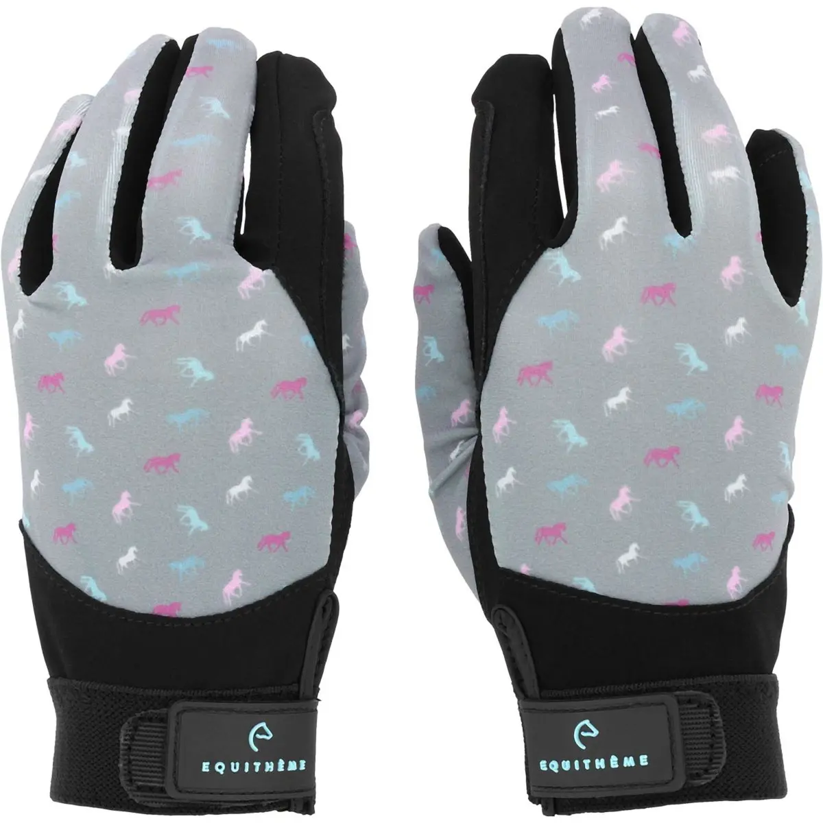 Equithème Handschoenen Maelle Kids Grijs 1