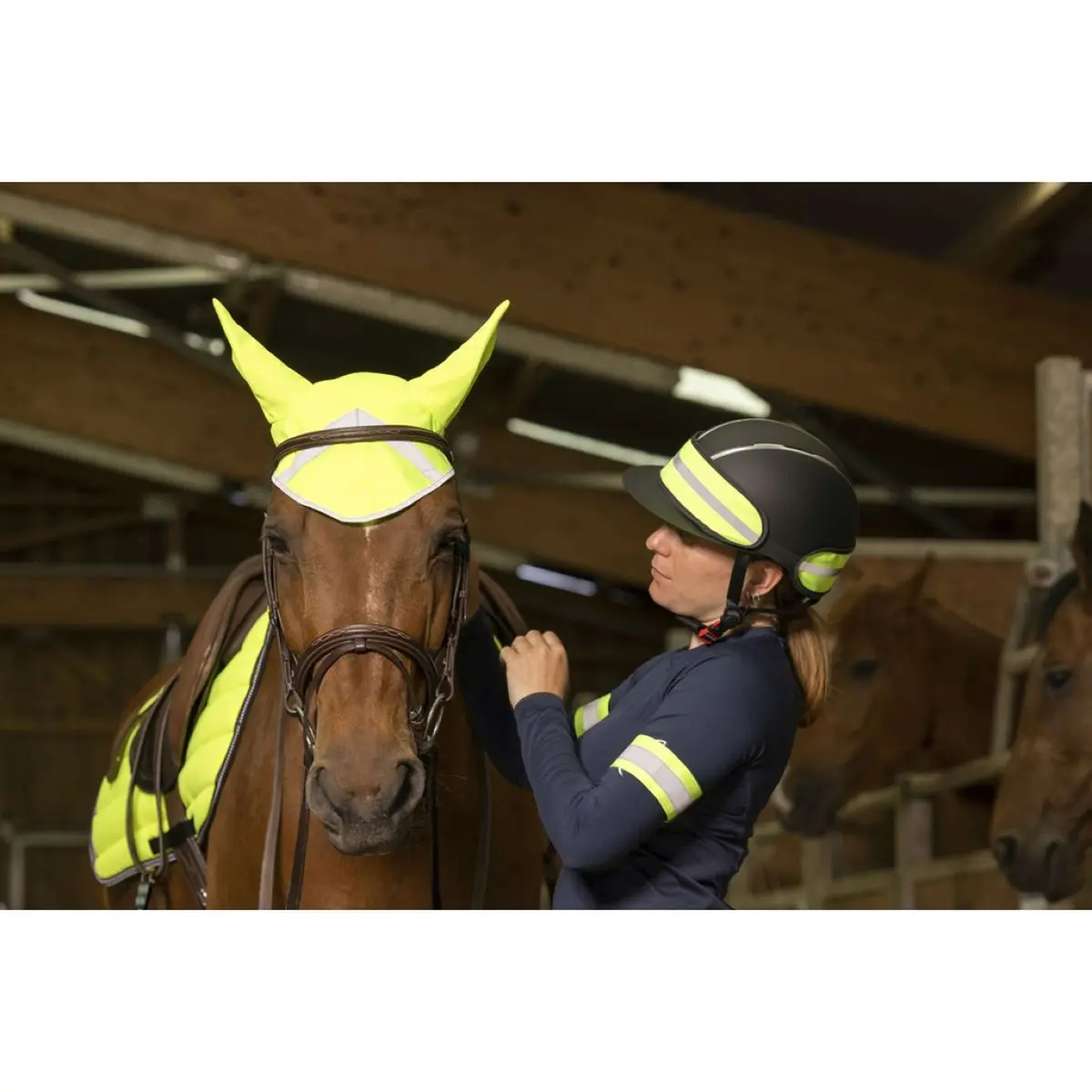 Equithème Armband High Visibility Fluor Geel 1