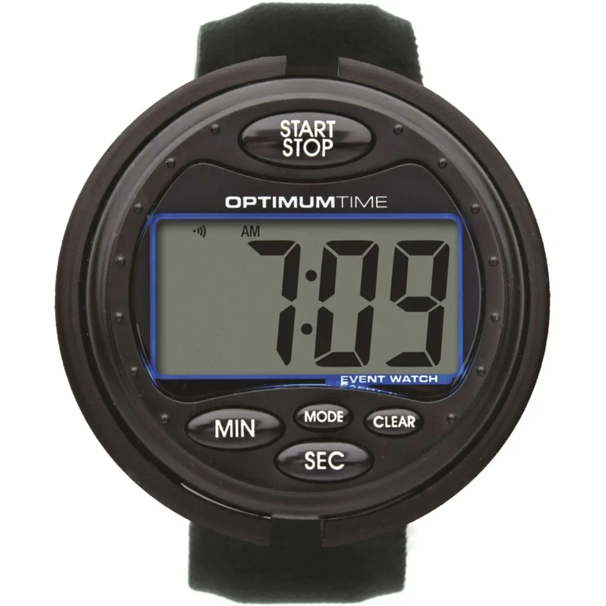 Optimum Time Stopwatch Zwart 1