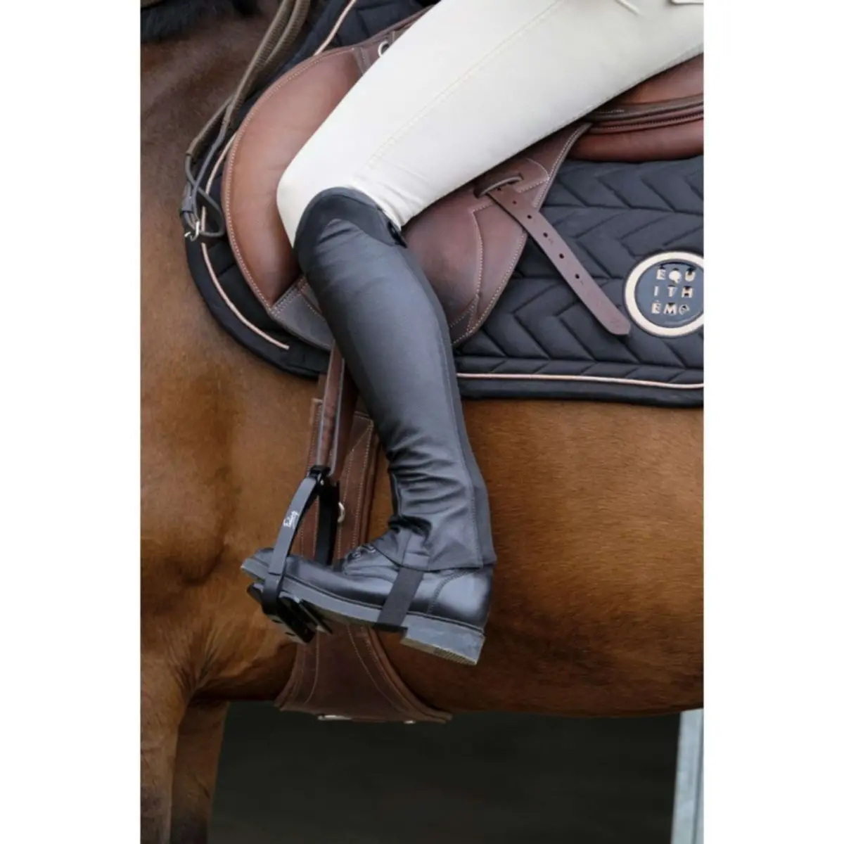 Equithème Chaps Sparkly Zwart 1