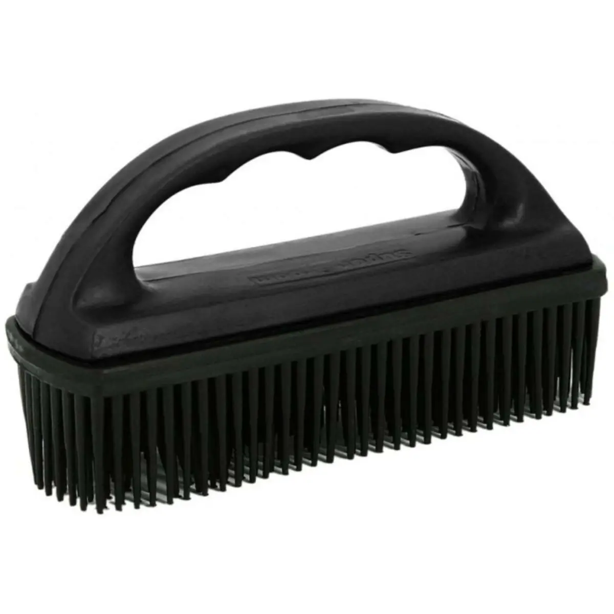 Hippotonic Rubber Borstel Voor Dekjes En Dekens Zwart 1