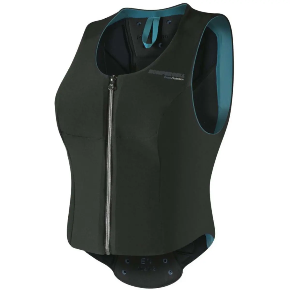 Komperdell Rugprotector Flexfit Slim Zwart/Blauw 1