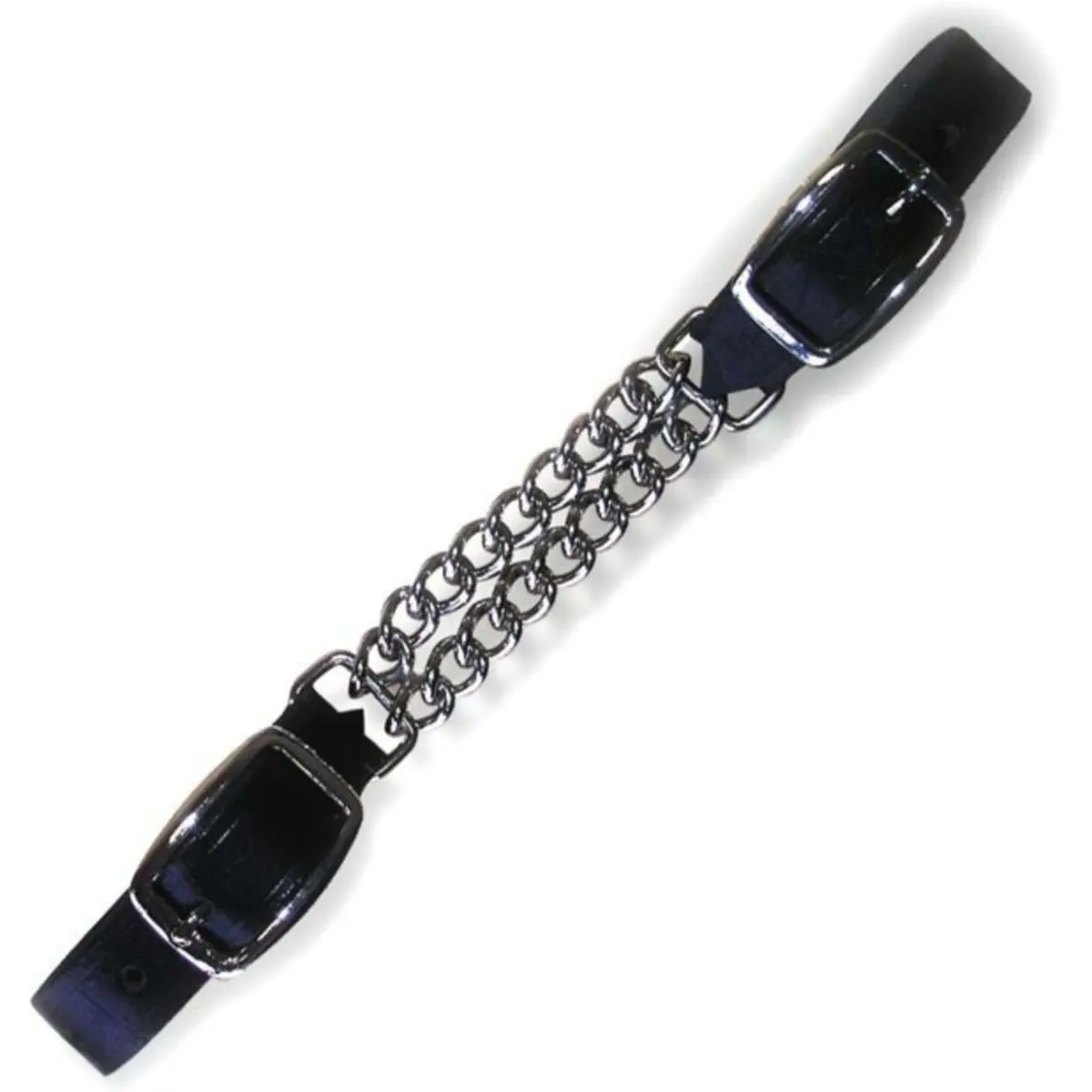 Metalab Kinketting Vernikkeld Staal Zwart 1