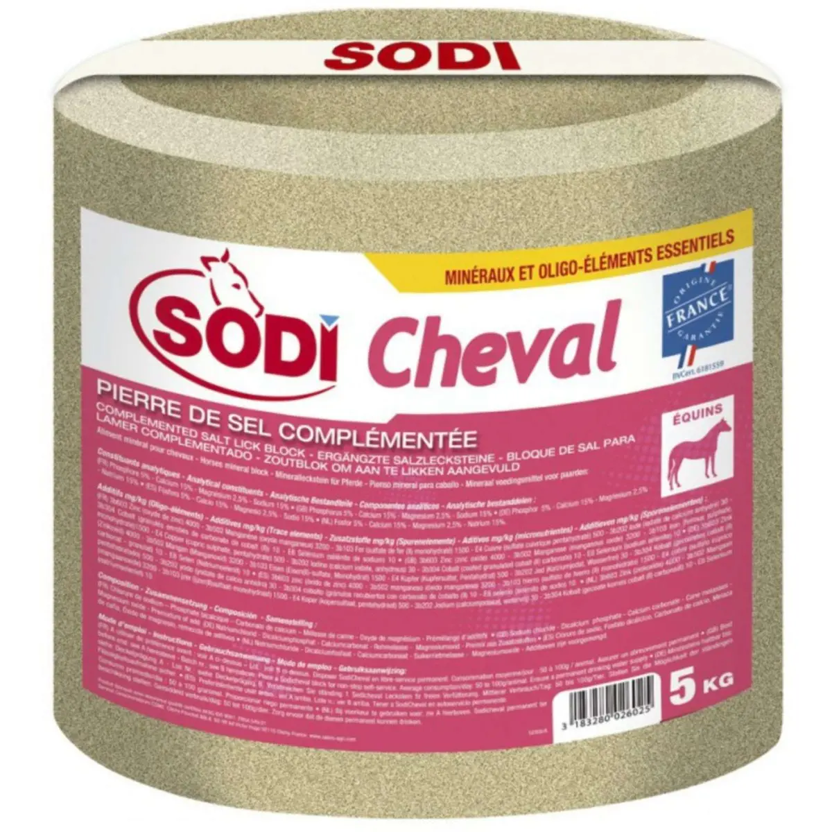 Sodi Mineralenblok 1