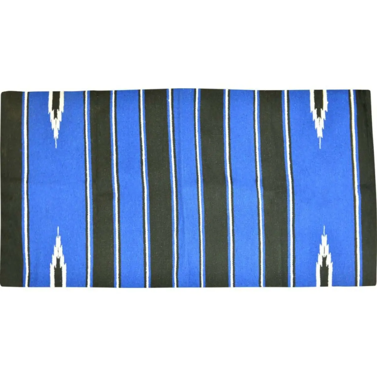 Randol's Navajo Show Blanket Katoen Zwart/Blauw/Wit 1