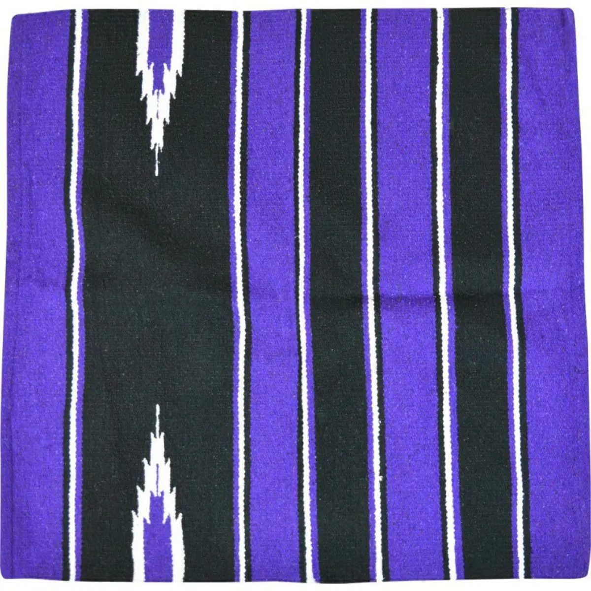 Randol's Navajo Show Blanket Katoen Paars/Zwart/Wit 1