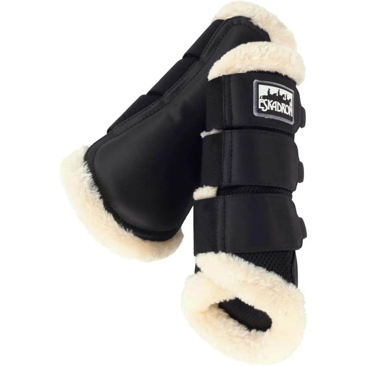 Eskadron Dressage Boots Soft Mesh Fauxfur Zwart 1