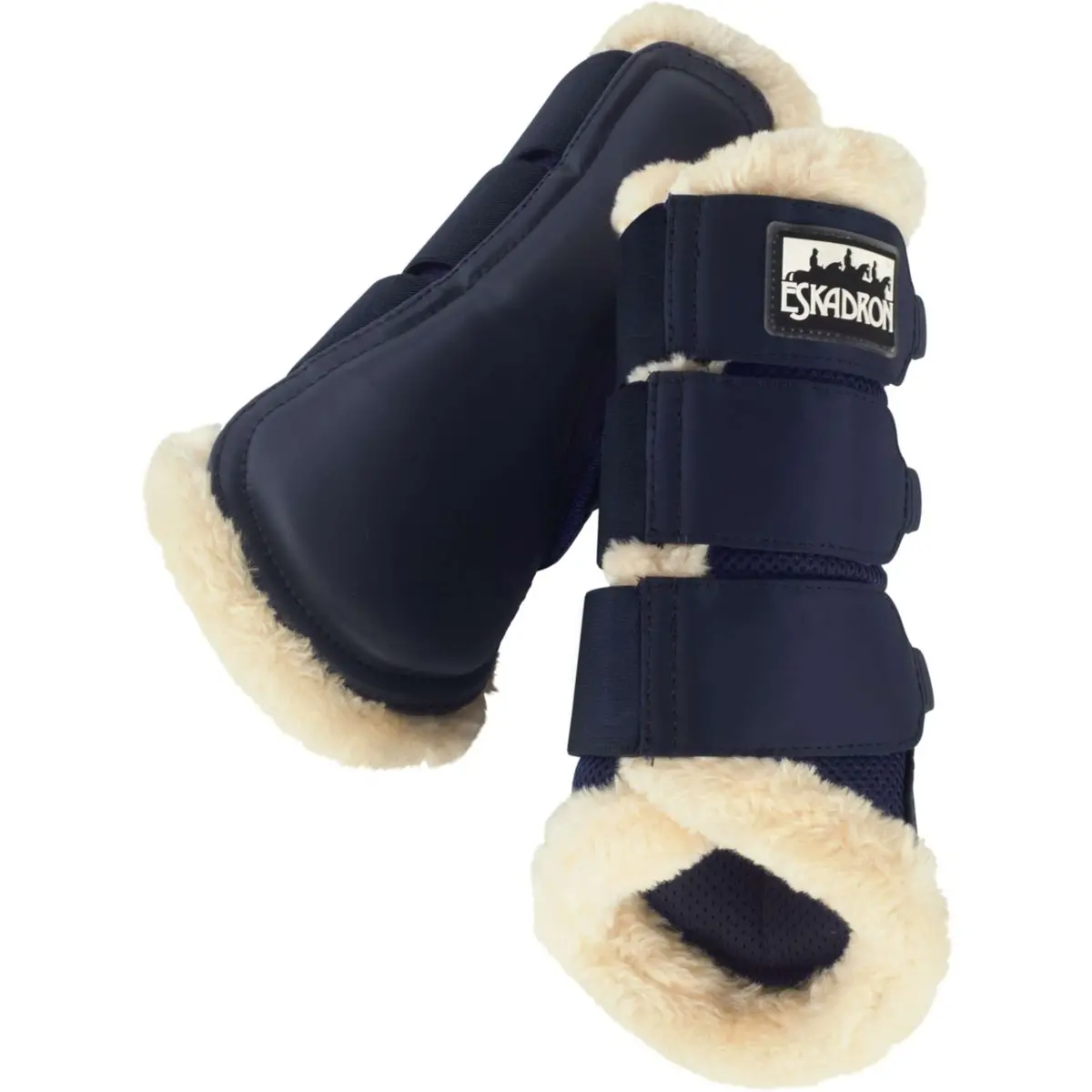 Eskadron Dressage Boots Soft Mesh Fauxfur Nightblue 1